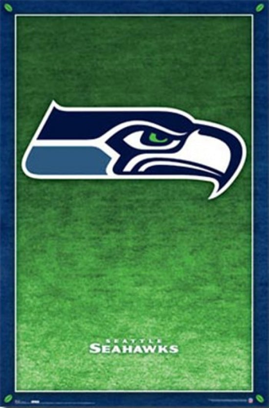 Seattle Seahawks Logo Poster Print 22x34