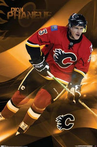Calgary Flames Dion Phaneuf Poster Print - 24x36