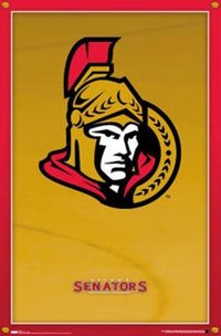 Senators Army Logo Poster Print featuring bold graphics