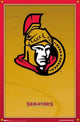 Senators Army Logo Poster Print featuring bold graphics