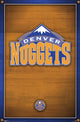 Nuggets Logo Poster Print showcasing vibrant team colors and design.