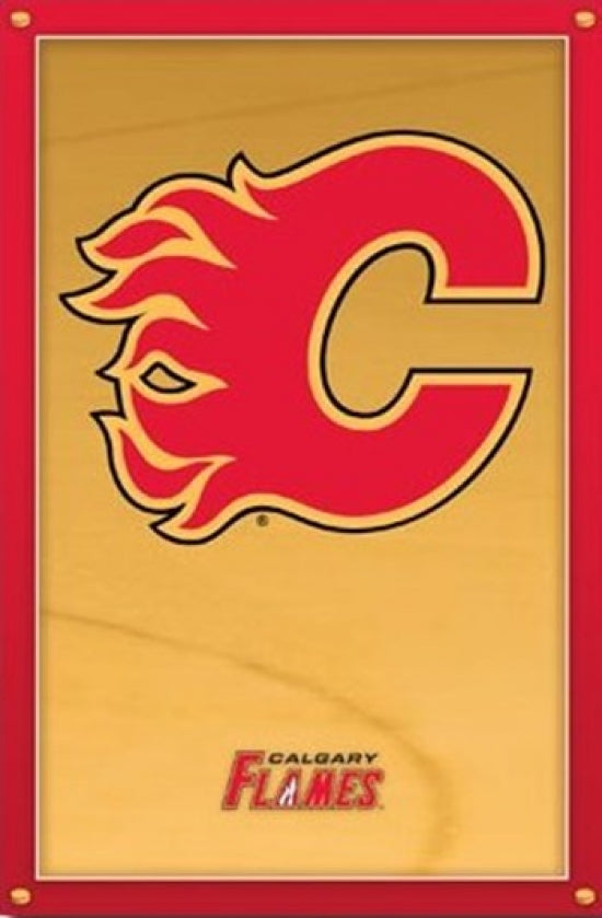 Calgary Flames 2008 Logo Poster Print on heavy stock paper.