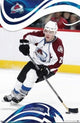 Colorado Avalanche Paul Stastny 2008 Poster Print showcasing hockey action