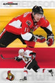 Daniel Alfredsson Senators Poster Print showcasing hockey action.