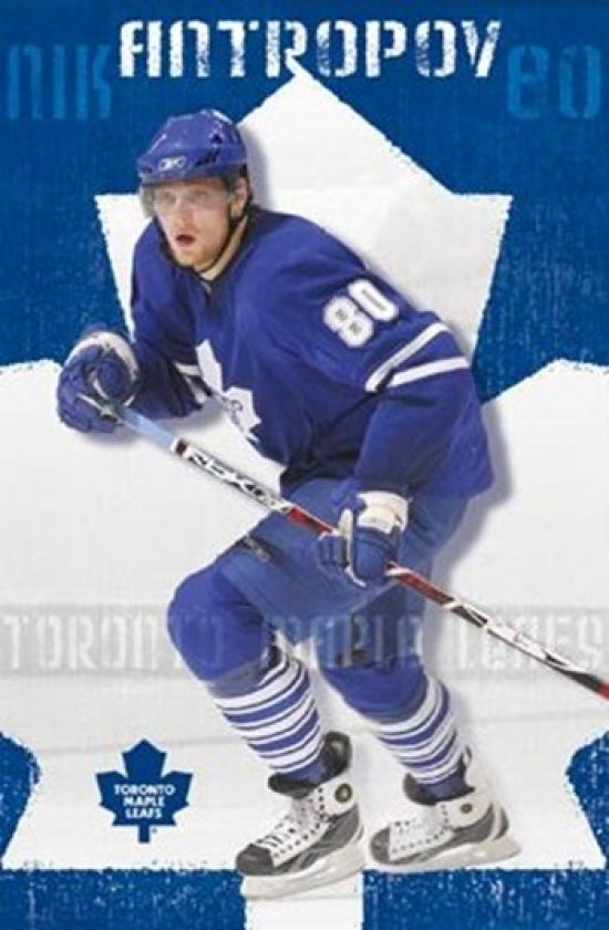 Nik Antropov Maple Leafs Poster Print 24 x 36