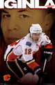Calgary Flames Jarome Iginla 2009 Poster Print showcasing hockey action.