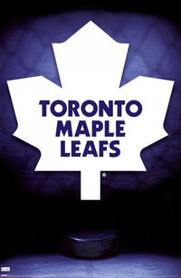 Toronto Maple Leafs Logo Poster Print showcasing the team's iconic logo.