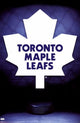 Toronto Maple Leafs Logo Poster Print showcasing the team's iconic logo.