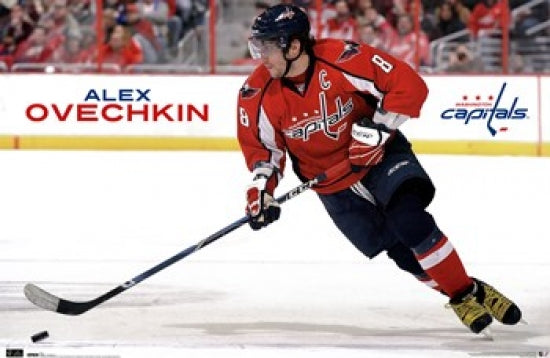 Washington Capitals Alex Ovechkin 2010 Poster Print