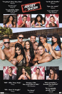 Jersey Shore Quotes Poster Print - Rolled Poster 24x36