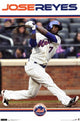 Mets J Reyes Poster Print showcasing vibrant baseball imagery.