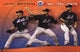 Mets - J Santana Poster Print showcasing vibrant colors and baseball spirit.