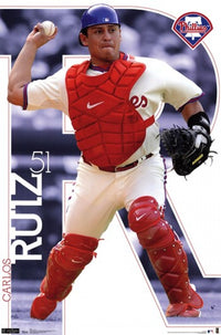Phillies Carlos Ruiz Poster Print 24x36