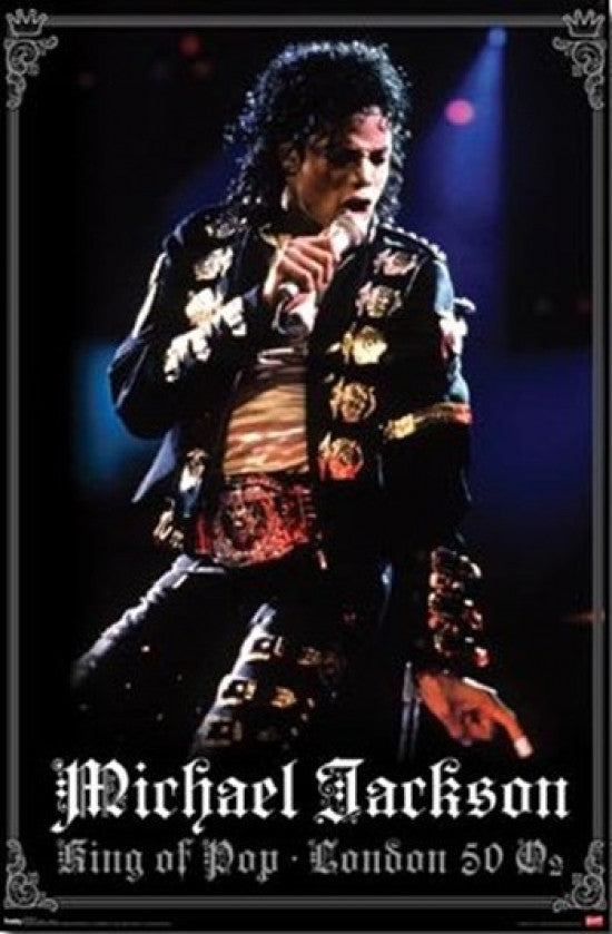 Michael Jackson - King of Pop London Rolled Poster Print
