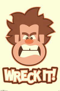 Wreck-It Ralph Movie Poster Print - 24x36 Rolled Poster
