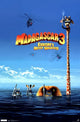 Madagascar 3 - One Sheet Rolled Poster Print (24x36)