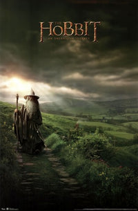 The Hobbit Movie Poster - One Sheet (24x36) featuring vibrant scenes from the epic film.