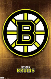 Boston Bruins 2011 Logo Poster Print showcasing team spirit