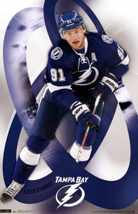 Lightning - S Stamkos Poster Print (22x34) showcasing vibrant hockey action.