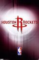 Houston Rockets Logo Poster Print 24x36 - NBA Team Spirit