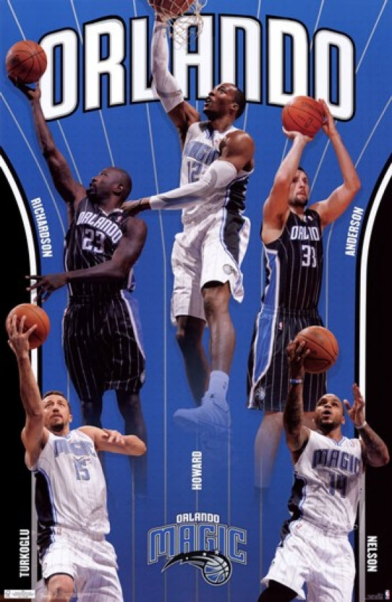 Magic - Team 11 Poster Print showcasing sports teamwork and energy.