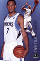 Timberwolves - D Williams Poster Print in 24x36 size