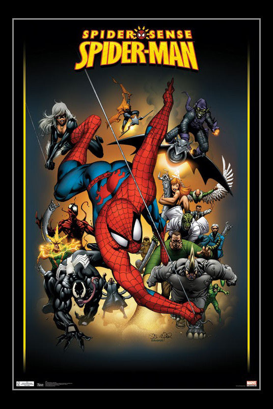 Spider-Man Adversaries Poster Print - 22x34