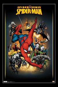 Spider-Man Adversaries Poster Print - 22x34