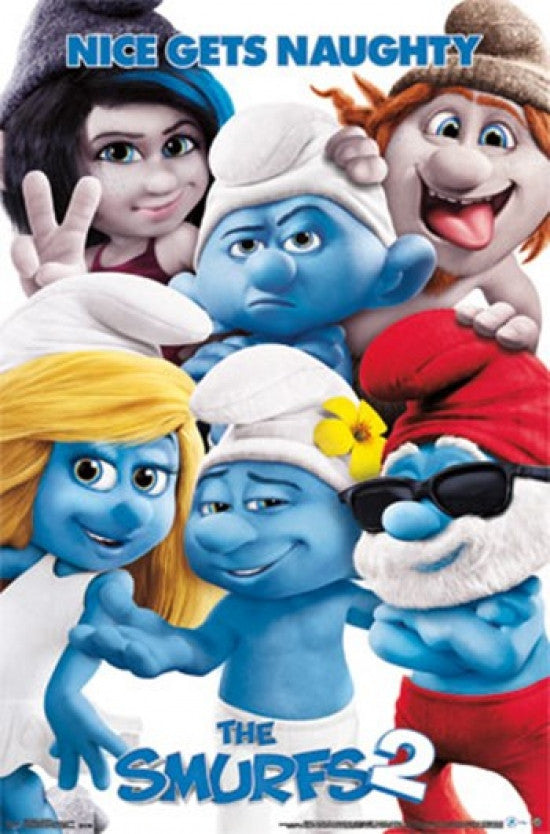 Smurfs 2 - Nice Gets Naughty Poster Print (22x34)