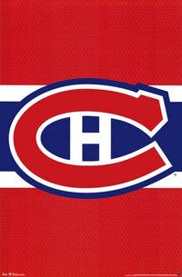 Montreal Canadiens Logo Poster Print (22 x 34)