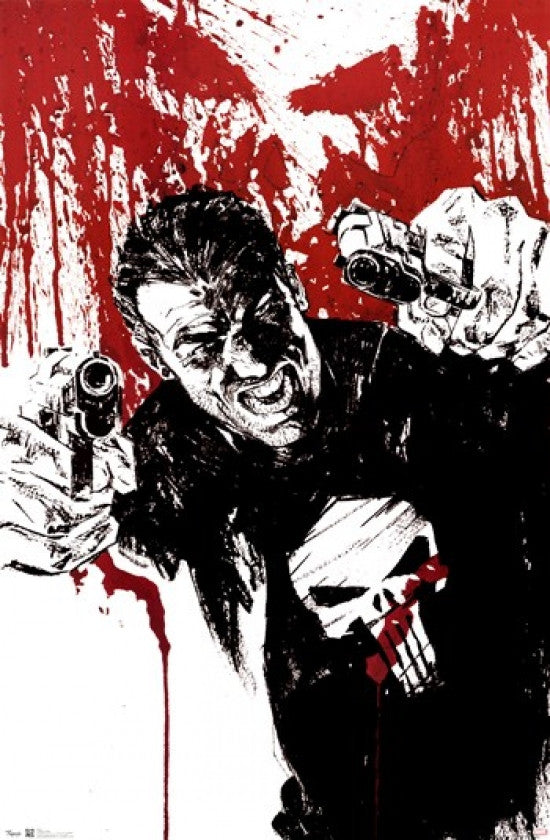 Punisher - Pistols Rolled Poster Print 24x36