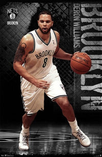 Nets D Williams 12 Poster Print - Basketball Wall Art