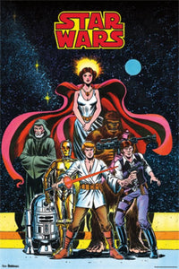 Star Wars Comic Poster Print (24x36) - Rolled Poster