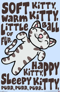 The Big Bang Theory Soft Kitty Poster Print - 24x36