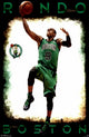 Boston Celtics Rajon Rondo 2012 Poster Print