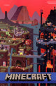 Minecraft Cube Poster Print - 22x34 Rolled Poster