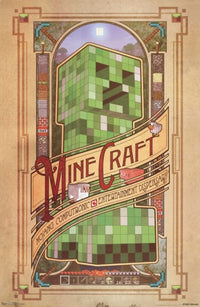 Minecraft Computronic Poster Print - 24x36 Rolled Art