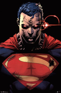 Man of Steel - Heat Vision Rolled Poster Print (24x36)