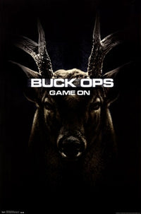 Buck Ops Game On Poster Print | Buck Wear Artwork