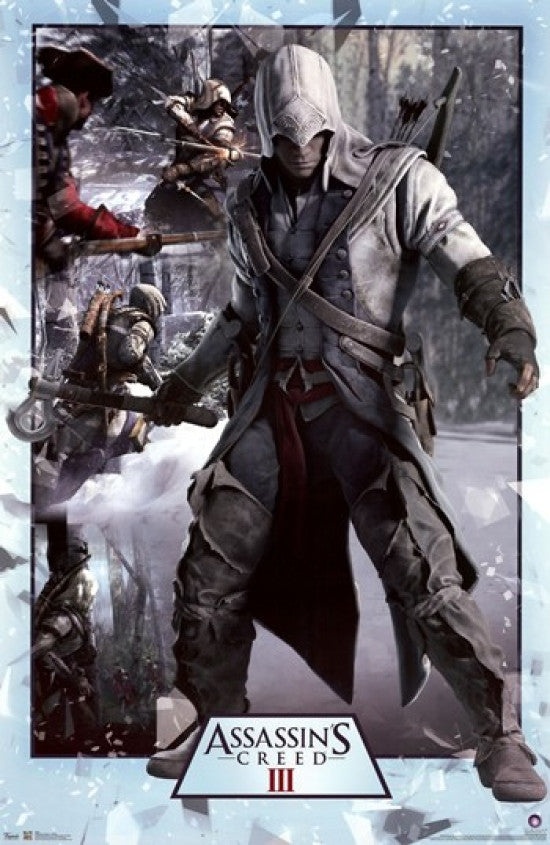 Assassin's Creed 3 Collage Poster Print - 22x34