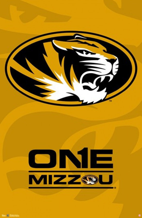 University of Missouri-Columbia Logo 13 Poster Print 24x36