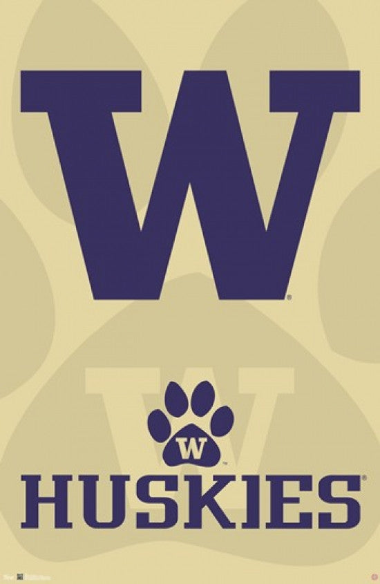 University of Washington Logo 13 Poster Print 24x36