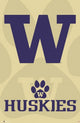 University of Washington Logo 13 Poster Print 24x36