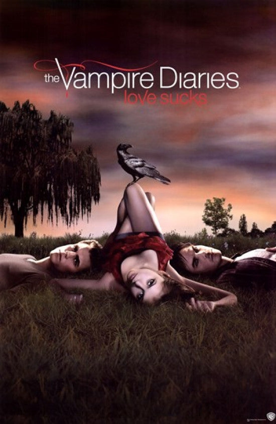 Vampire Diaries - Love Sucks Rolled Poster Print