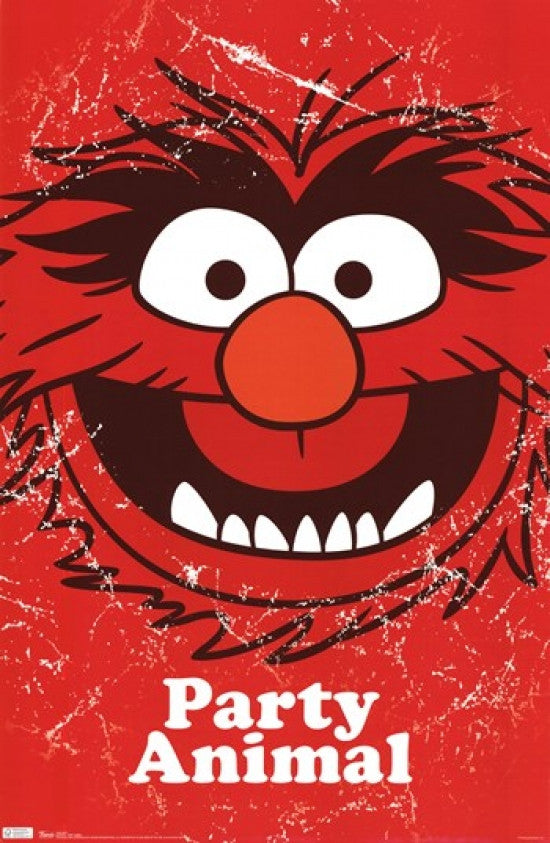 Muppets Party Animal Poster Print 24x36
