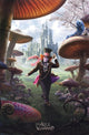 Mad Hatter Poster Print from Disney's Alice in Wonderland, vibrant colors, whimsical design.