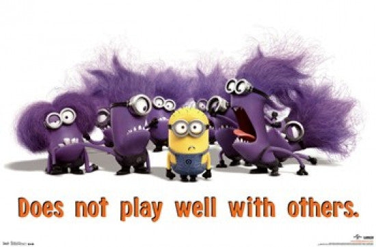 Despicable Me 2 - Evil Minions Rolled Poster Print