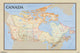 Map of Canada 13 Poster Print - 24x36 Rolled Poster