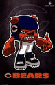 Chicago Bears Rusher 13 Poster Print showcasing team spirit.