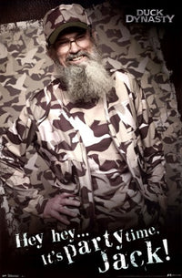Duck Dynasty Si Poster Print - Humorous wall art featuring Si Robertson.
